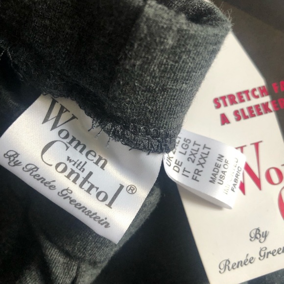 Women with Control grey jogger with black stripes - Picture 7 of 11